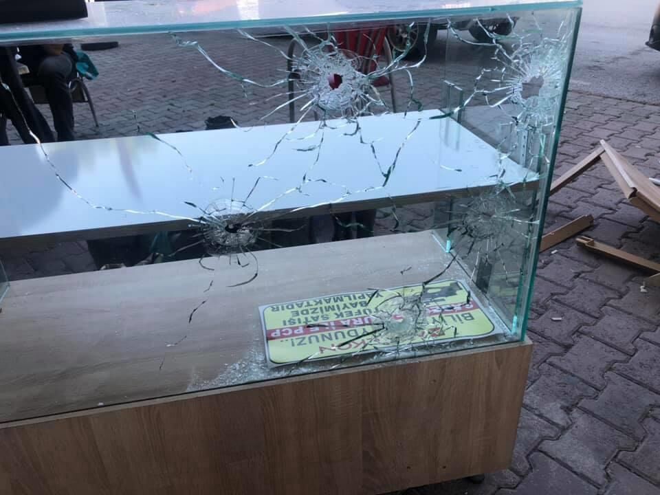 sehrin ortasında sılahlı saldırı