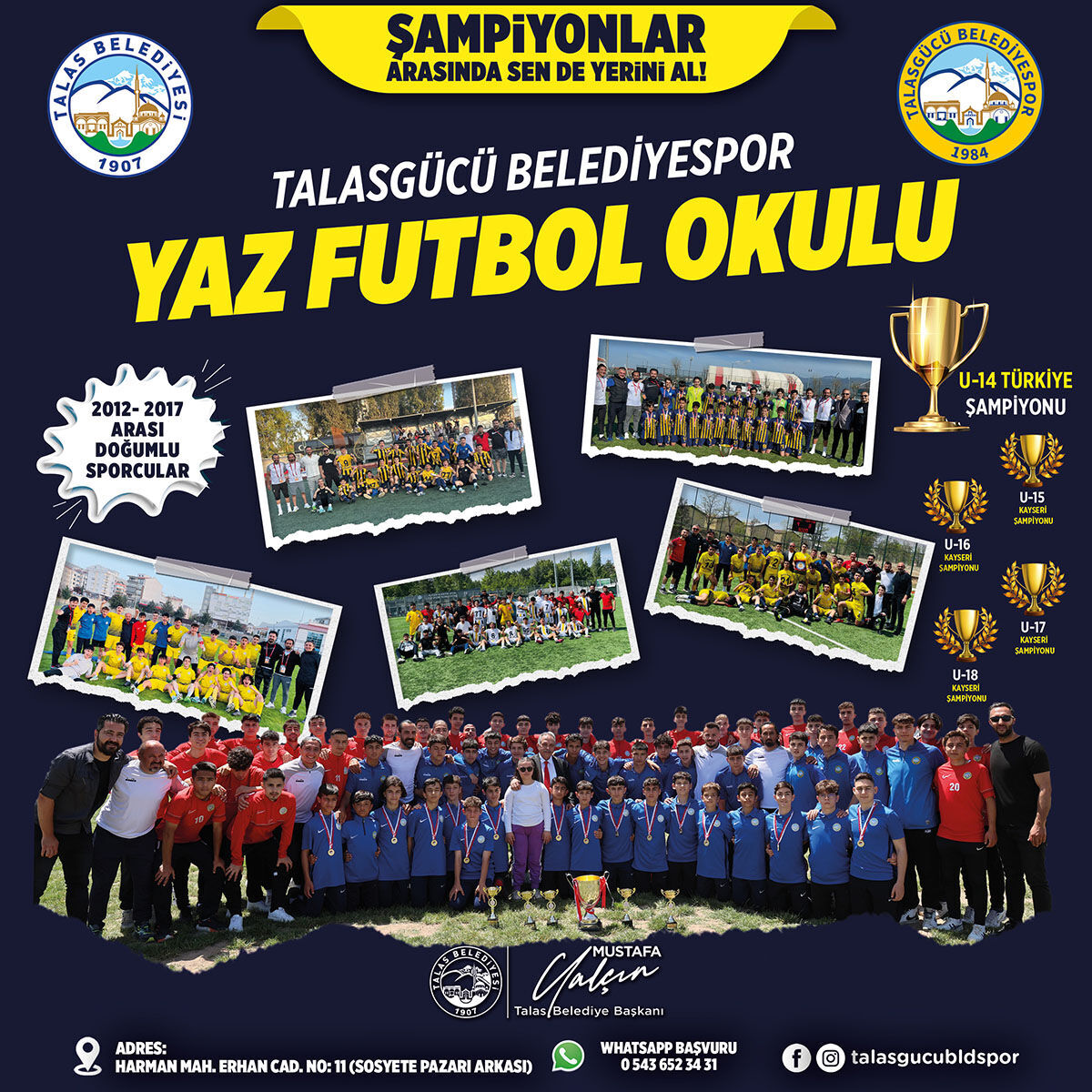 Talas Yaz Futbol Okulu