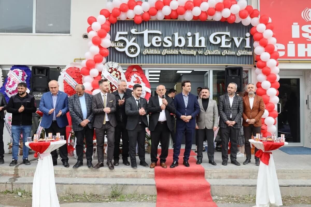 Kayseri’de yeni açılan tesbih evi yoğun ilgi gördü!