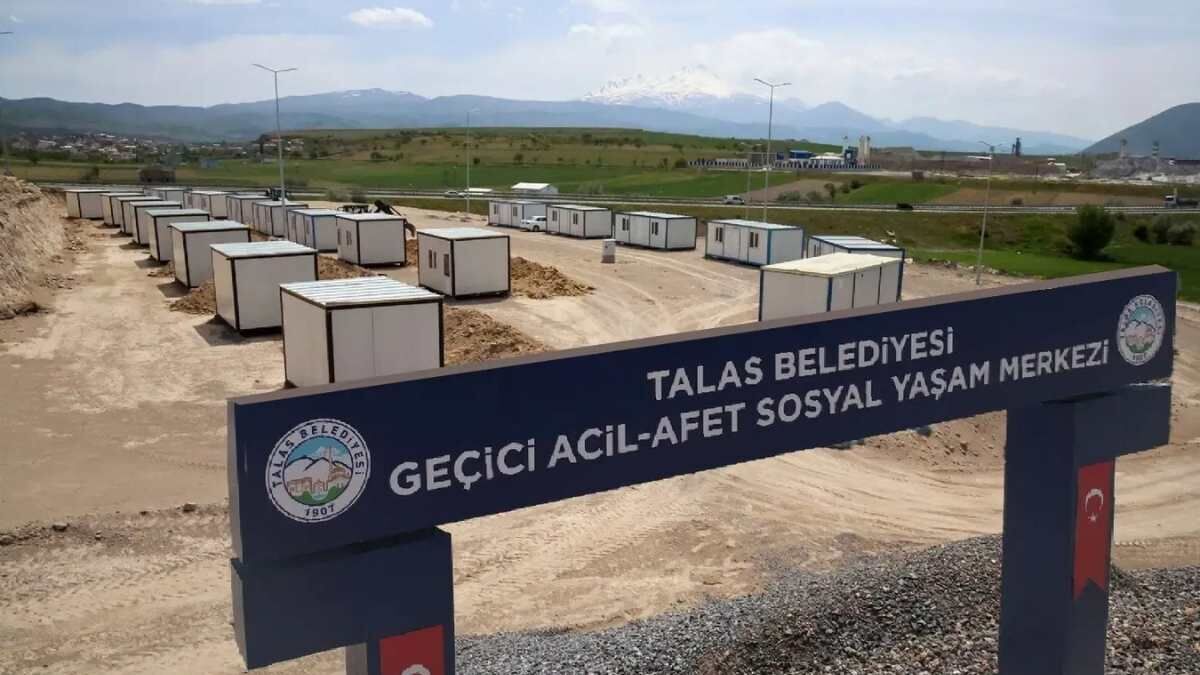 Talas'ta Konteyner Kent (3)