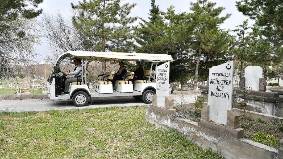 Kayseri'de Mezarlıklar Kurban Bayramı'na Hazır! Ücretsiz Ring Hizmeti (3)