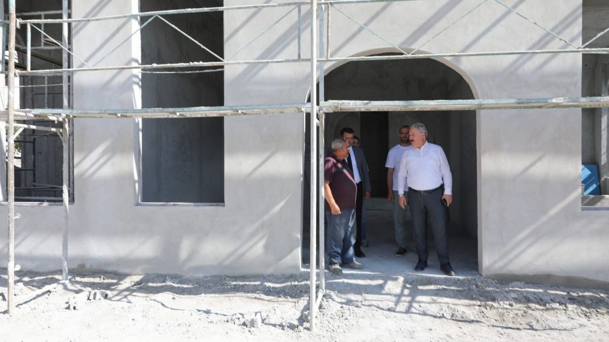 Kayseri'de O Mahalleye Bir Cami Daha! Başkan Palancıoğlu Yerinde Inceledi (3)