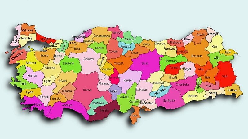 Türkiye Haritası 1