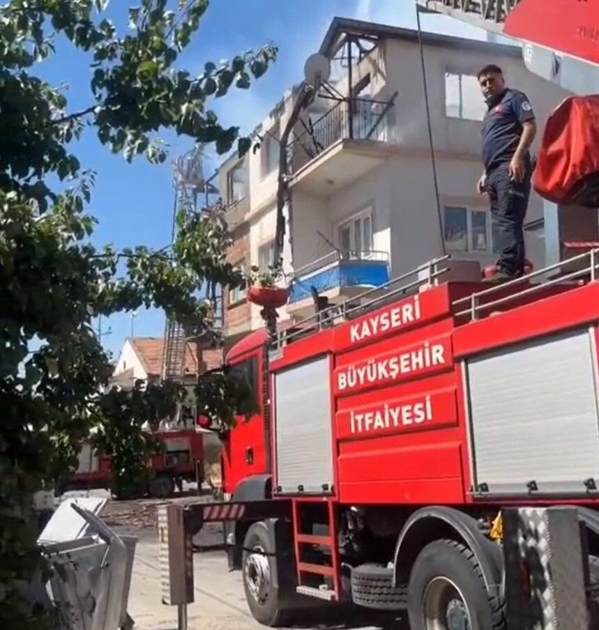 Yeşilhisar Yangın