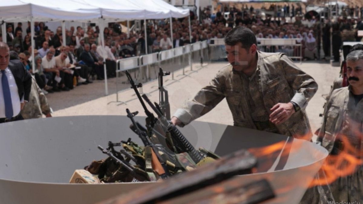Pkk Silah Bırakma (5)