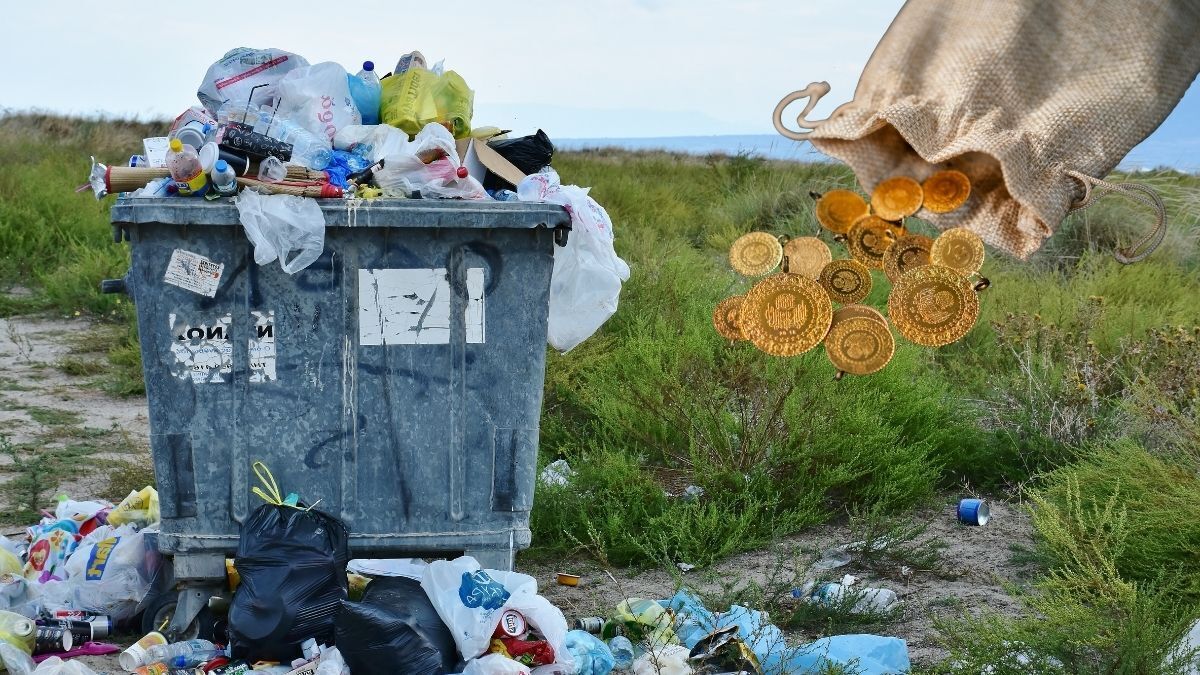 Annesine Sürpriz Yapmak Için 500 Bin Liralık Altını Çöpe Attı! (2)