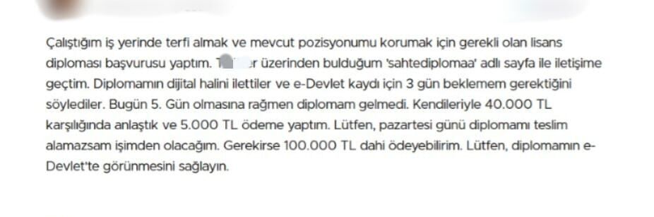 Sahte Diploma Ticareti Hız Kesmiyor! İşverenler Risk Altında (2)