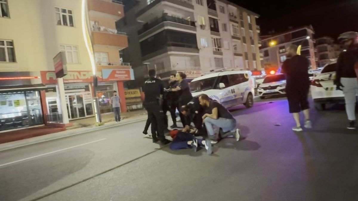 Aksaray Trafik Kazasi Kavga (3)