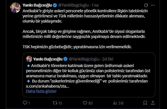 Chp’den Anıtkabir’deki 'Her Yer Tayyip' Sloganlarına Tepk