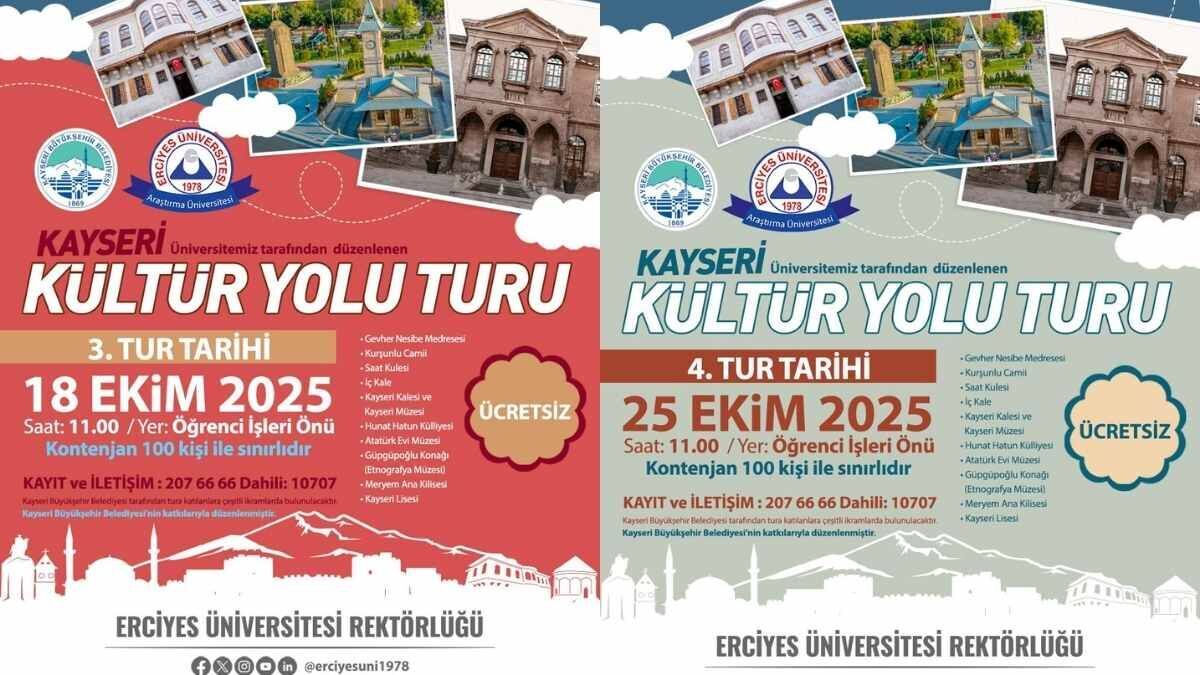 Erciyes Üniversitesi’nden Kültür Yolu Turu1
