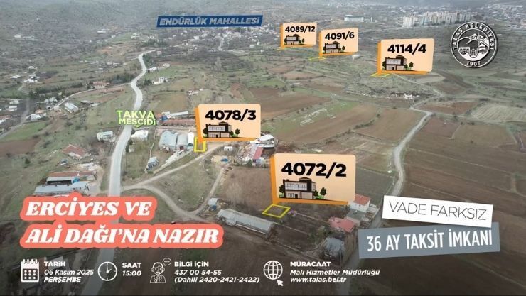 Kayseri Villa Parseli Uygun (1)