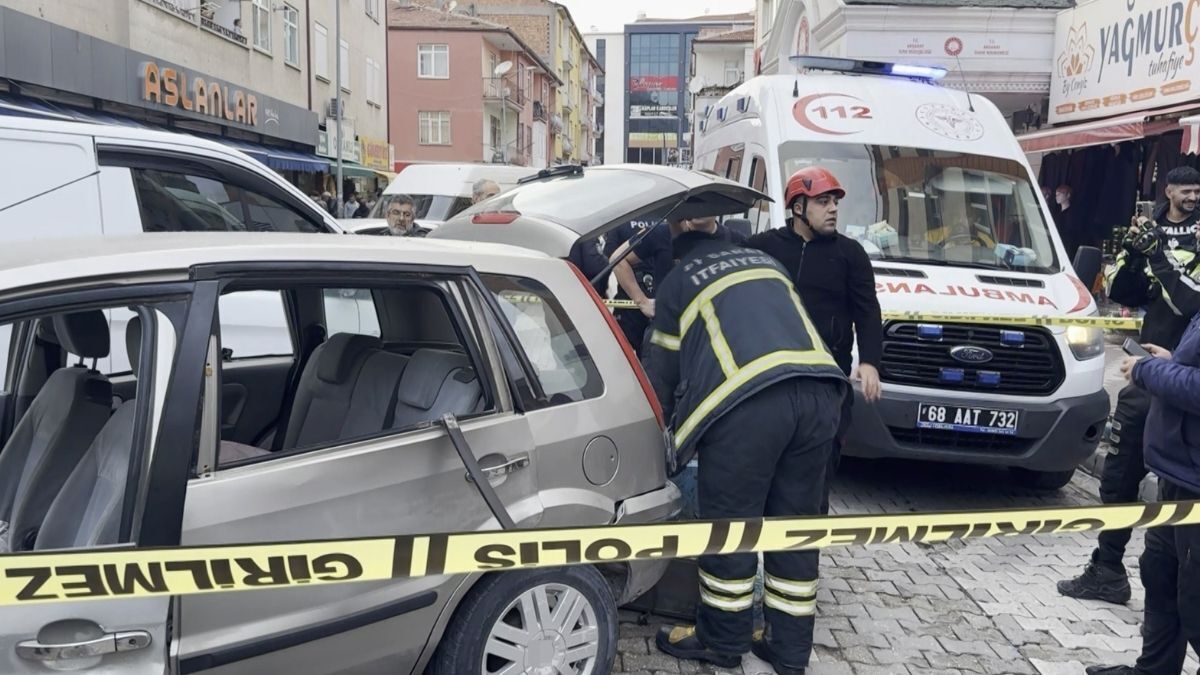 Aksarayda Tüp Bomba Gibi Patladı (1)