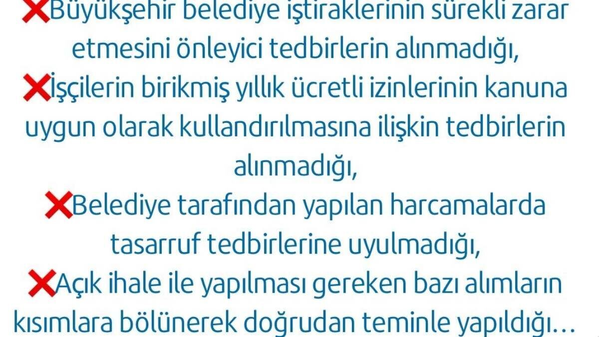 Belediyelerde Israf Tartışması Deva Partisi’nden Kayseri Büyükşehir’e Çağrı5
