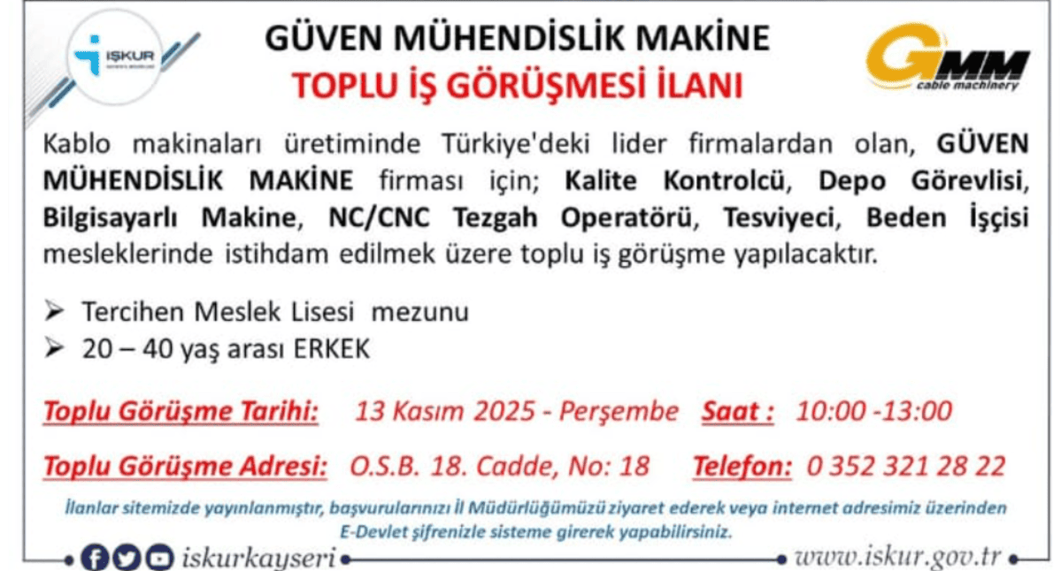 Kayseri İşkur
