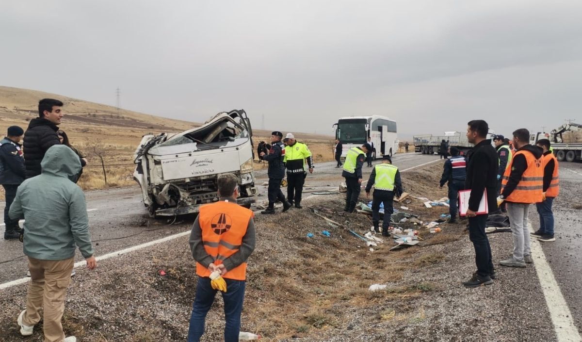 İncesu Yolu Karıştı! Otobü