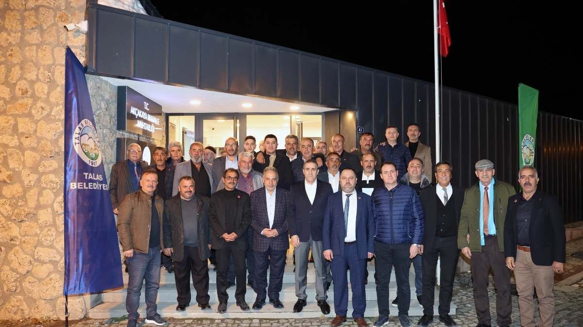 Talas Belediyesi Muhtarlar Toplantısı Akçakaya’da Gerçekleştirildi