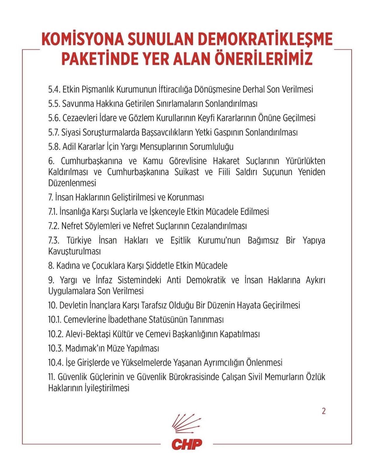 Kayseri İl Başkanlığı Demokratikleşme Paketini Açıkladı (1)
