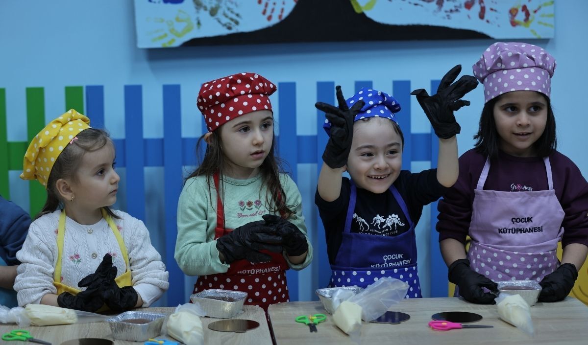 Kayseri'de Çocuklar Pasta Yaptı (2)