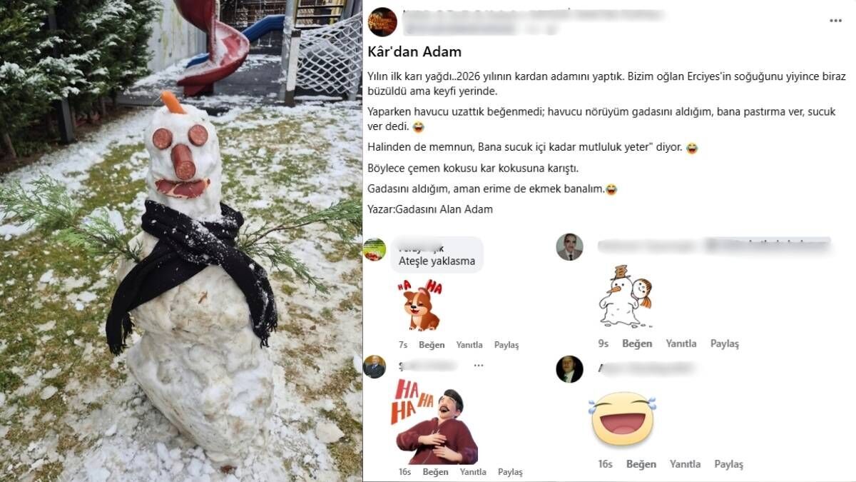 Pastırmalı Sucuklu Kardan Adam Kayseri (4)