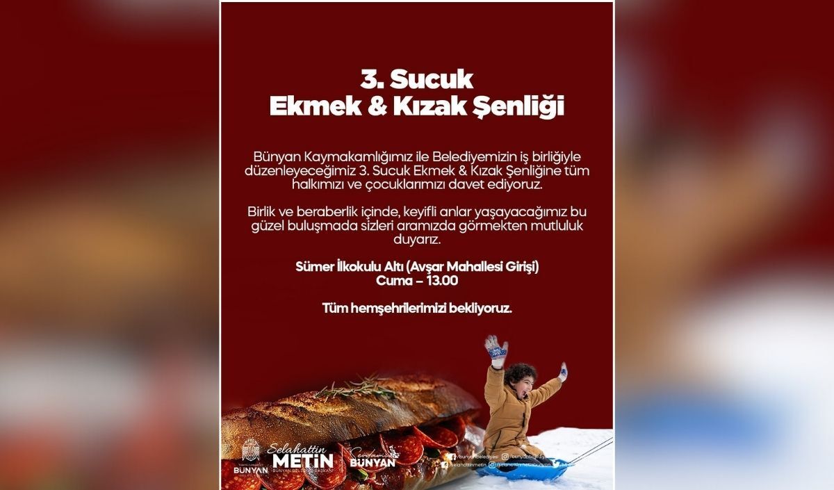 Bünyan Sucuk Etkinliği