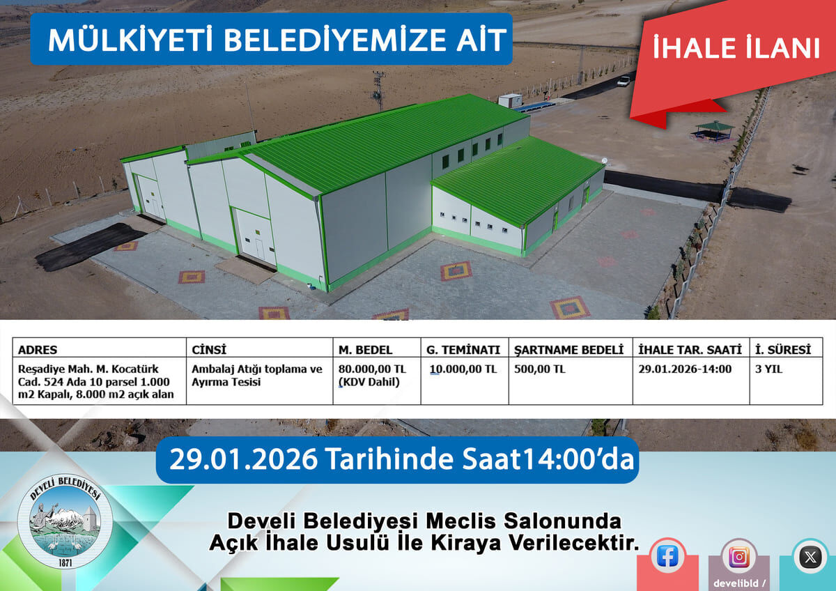 develi belediye