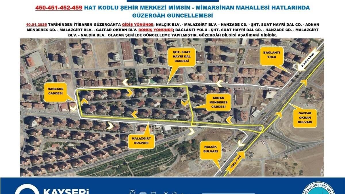 Kayseri'de Otobüs Seferlerine Düzenleme Geldi (3)