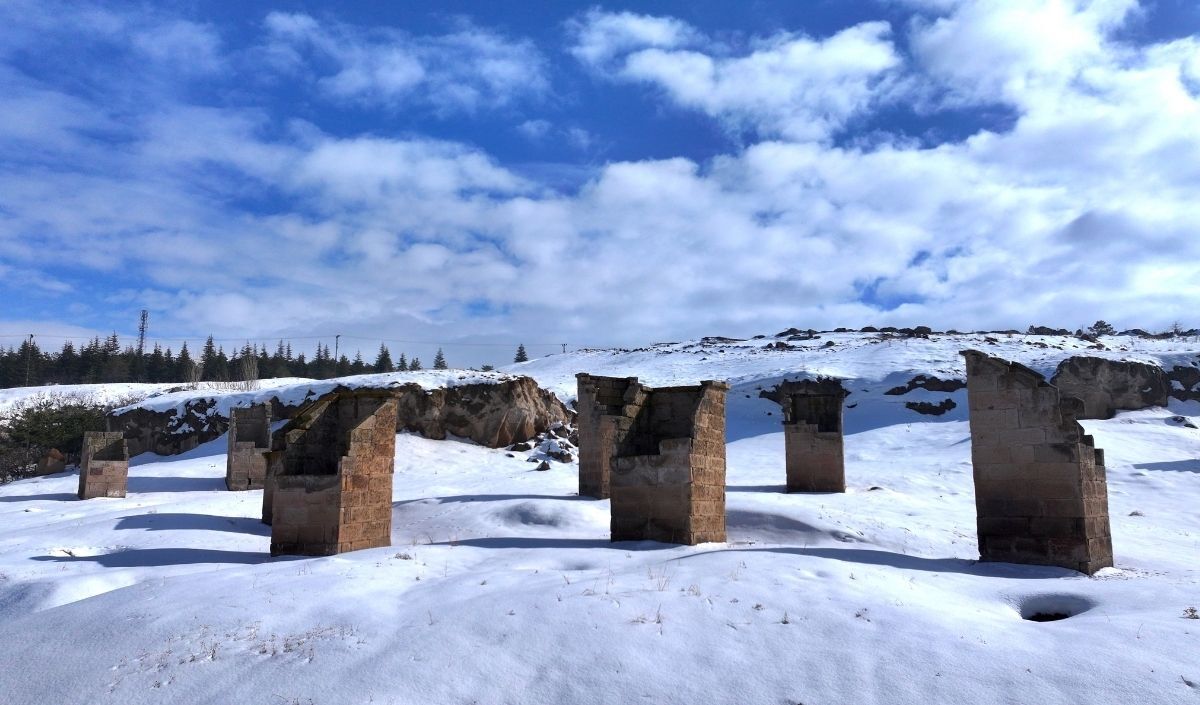 Kayseri’nin Unesco Vadisi Ve Tarihi Mekânları Kar Altında (6)