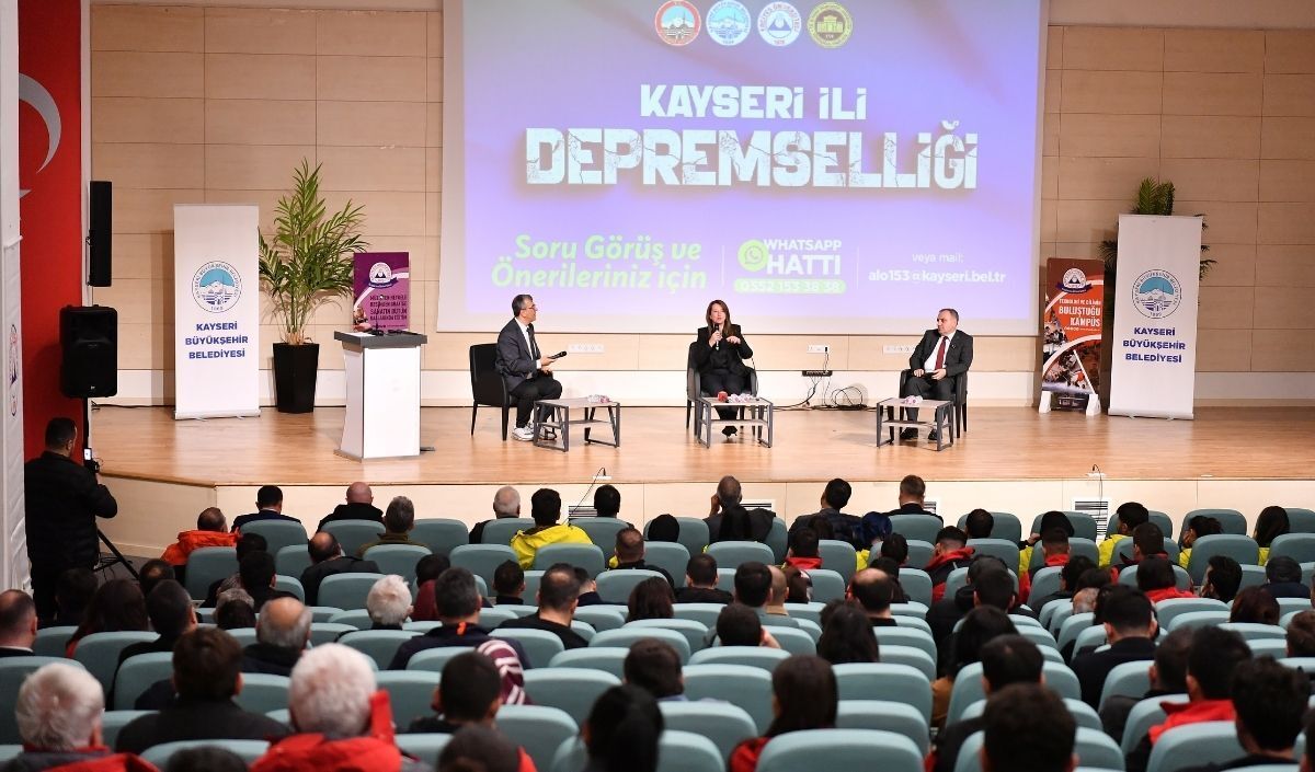 Kayseri’de ‘İli Depremselliği’ Programı Düzenlendi (3)