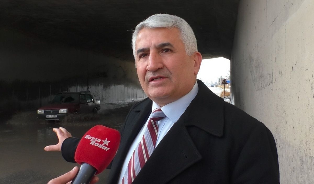 Kayseri'de Yağmur Sonrası Kriz! Alt Geçit Su Altında Kaldı (5)