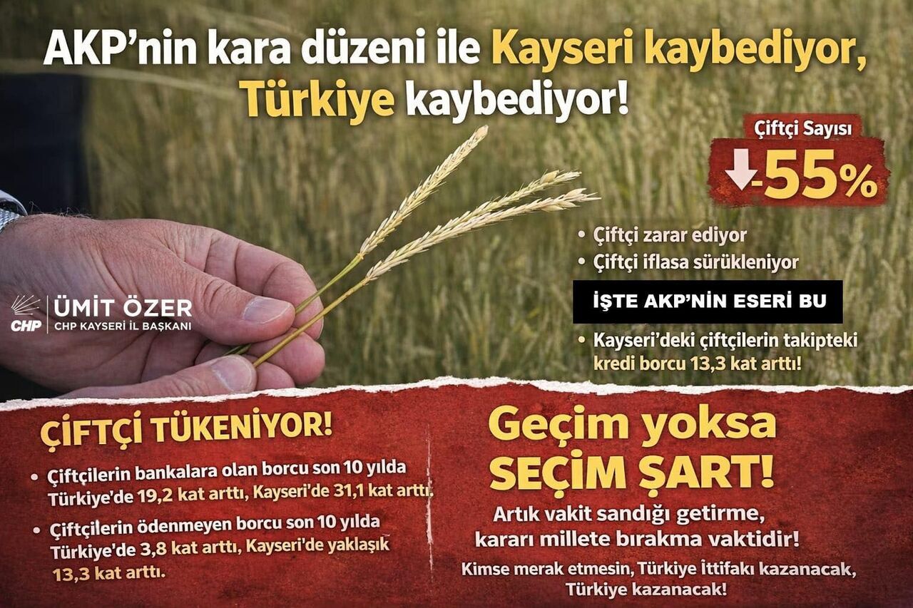Ümit Özer Kayseri Kaybediyor, Geçim Yoksa Seçim Şart (3)