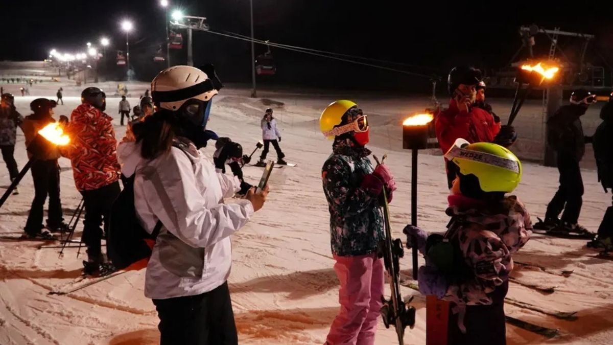 Erciyes’te Gece Yarın Kayağı Yapılacak Mı (5)
