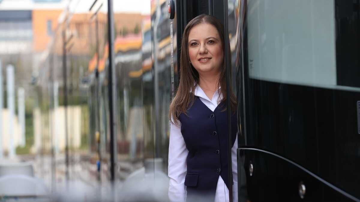 Kayseri Ulaşımda Kadın Gücü 80 Tonluk Araçları Kullanıyorlar! (5)
