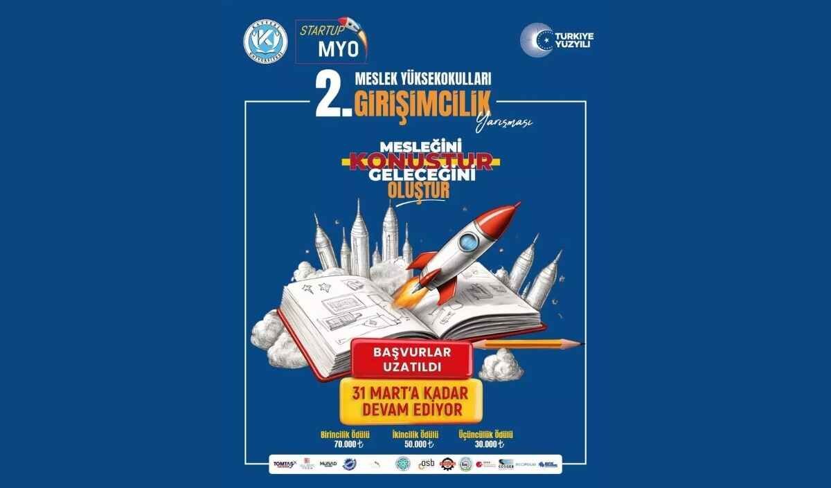Kayseri’de Start Up Myo Için Başvuru Süresi Uzatıldı (3)