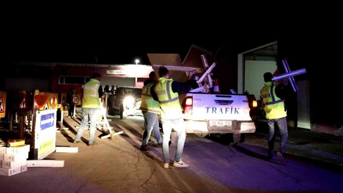 Kayseri’de Tabelanın Üzerini Çizdiler Kartal Kavşağı Projesi Start Aldı! (4)