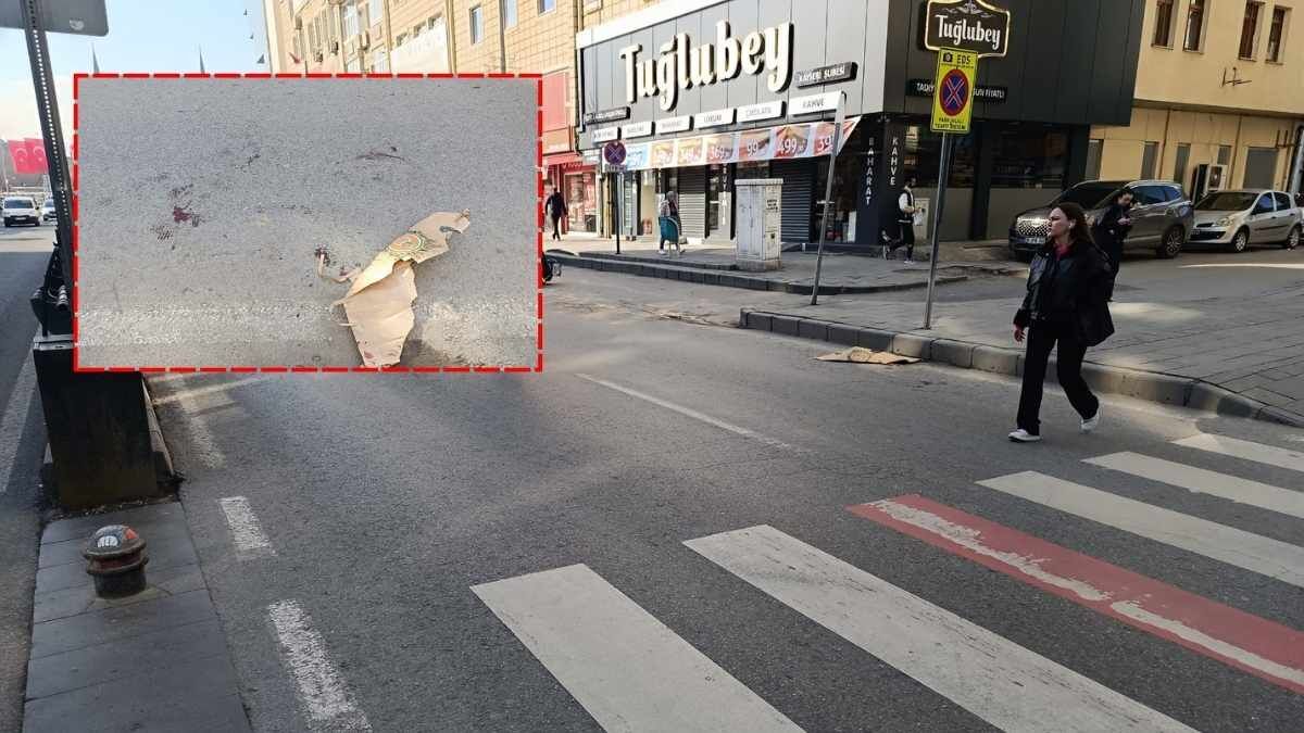 Kayseri İstasyon Caddesi’nde Motosiklet Sürücüsü Gazeteciye Çarptı (4)