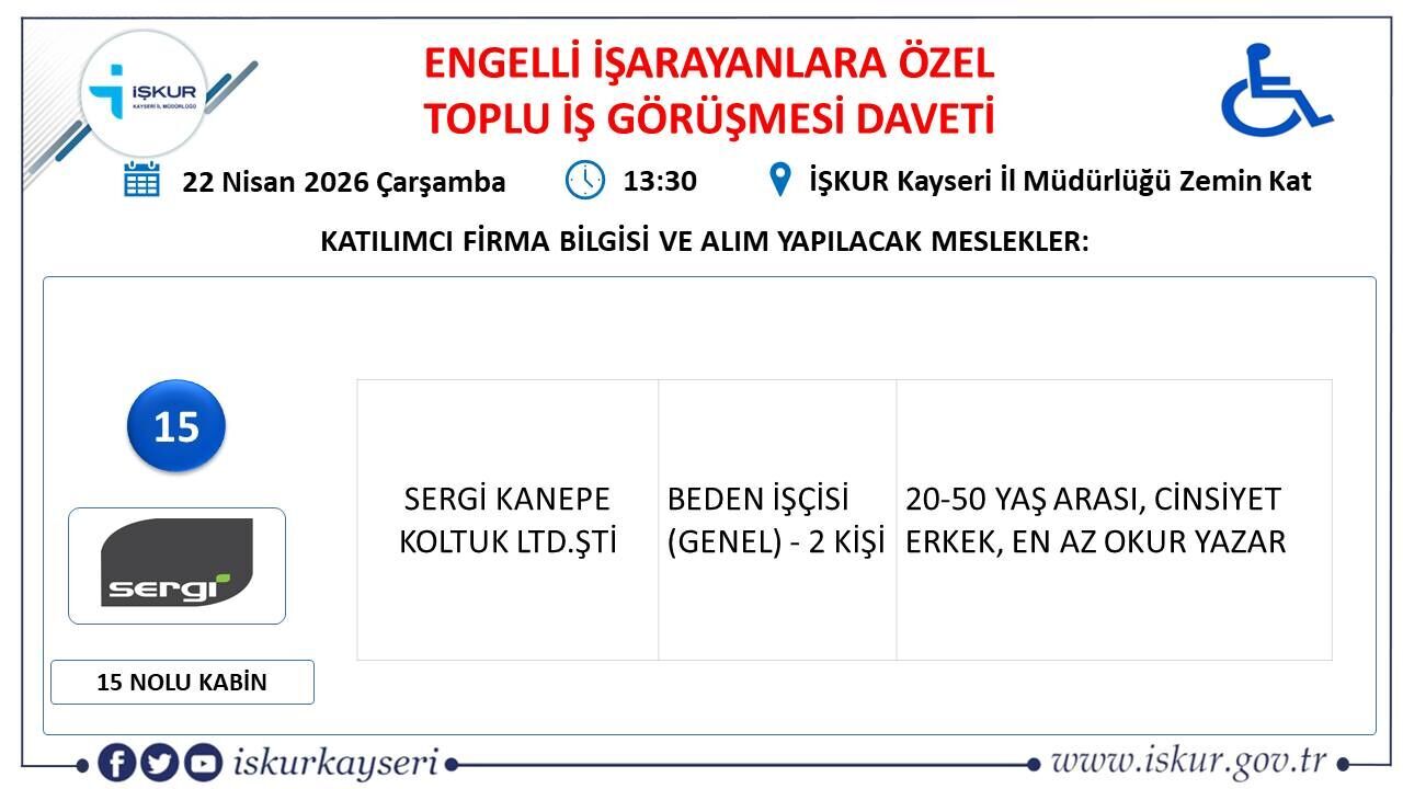 KAYSERİ İŞKUR