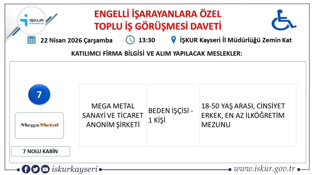 kaysseri işkur