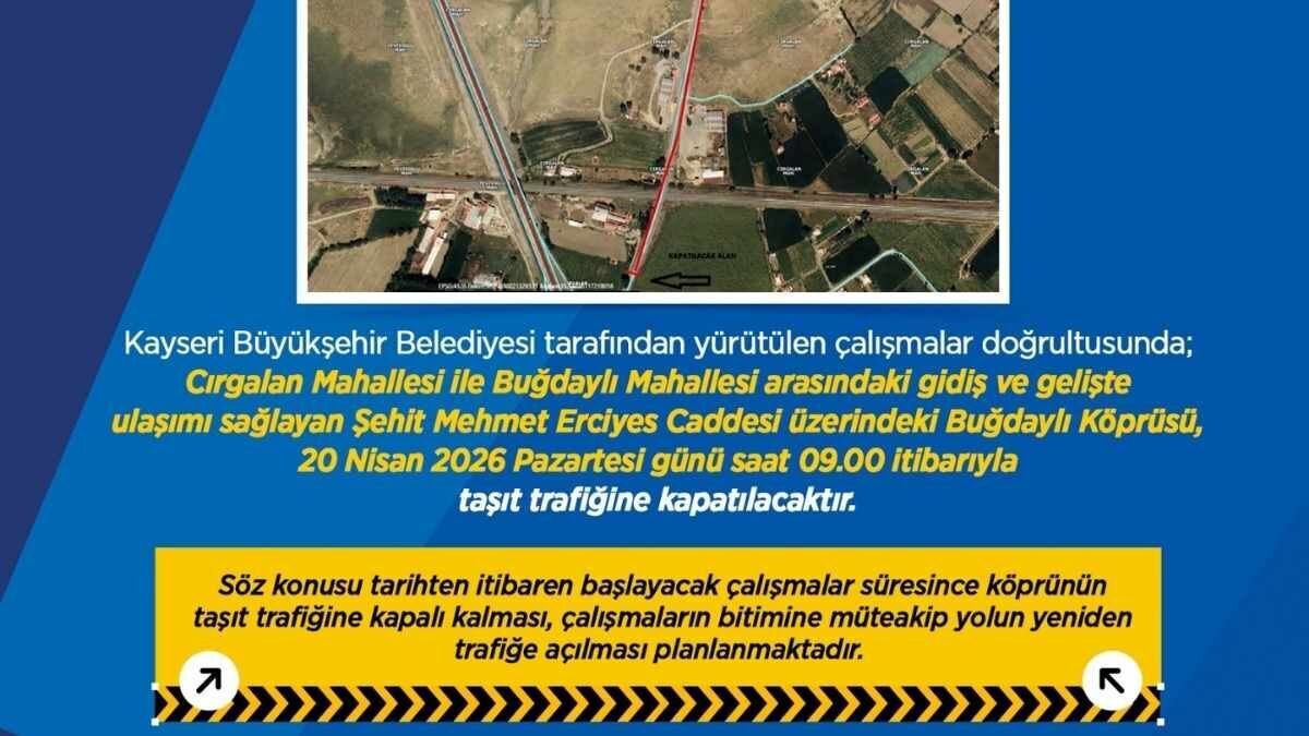 Buğdayli Köprüsü Kapali (3)