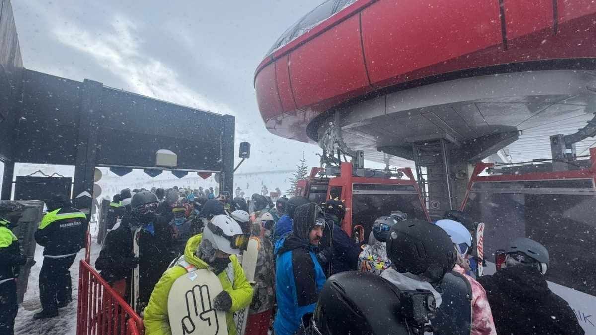 Erciyes’in Sevinci Kısa Sürdü Adeta Kıyamet Gününe Uyandı! (4)