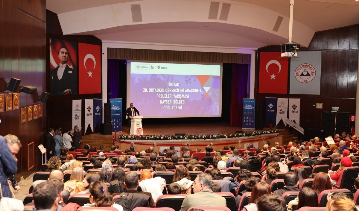 Kayseri'de Tübi̇tak Ödülleri Sahiplerini Buldu (3)