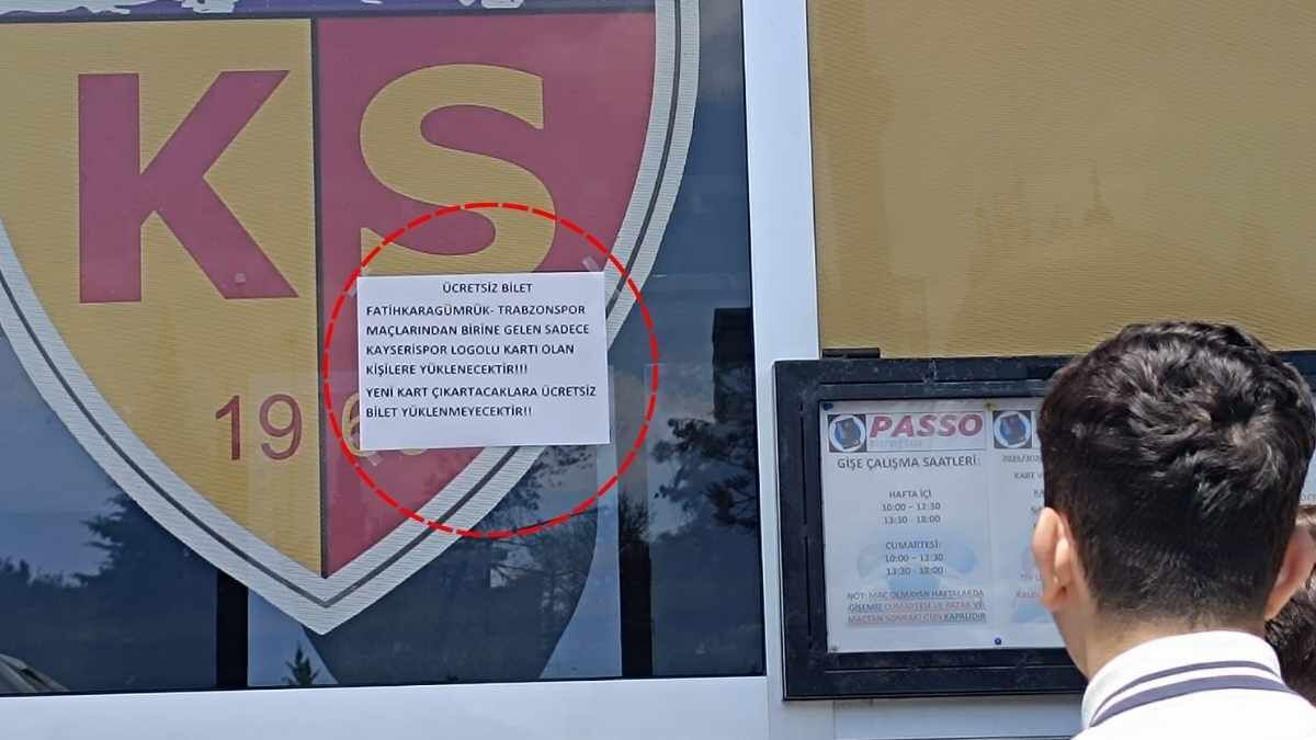 Kayserispor Fenerbahçe Ücretsiz Maç Bileti (2)