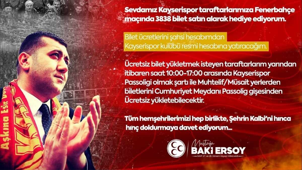 Kayserispor Fenerbahçe Ücretsiz Maç Bileti (3)