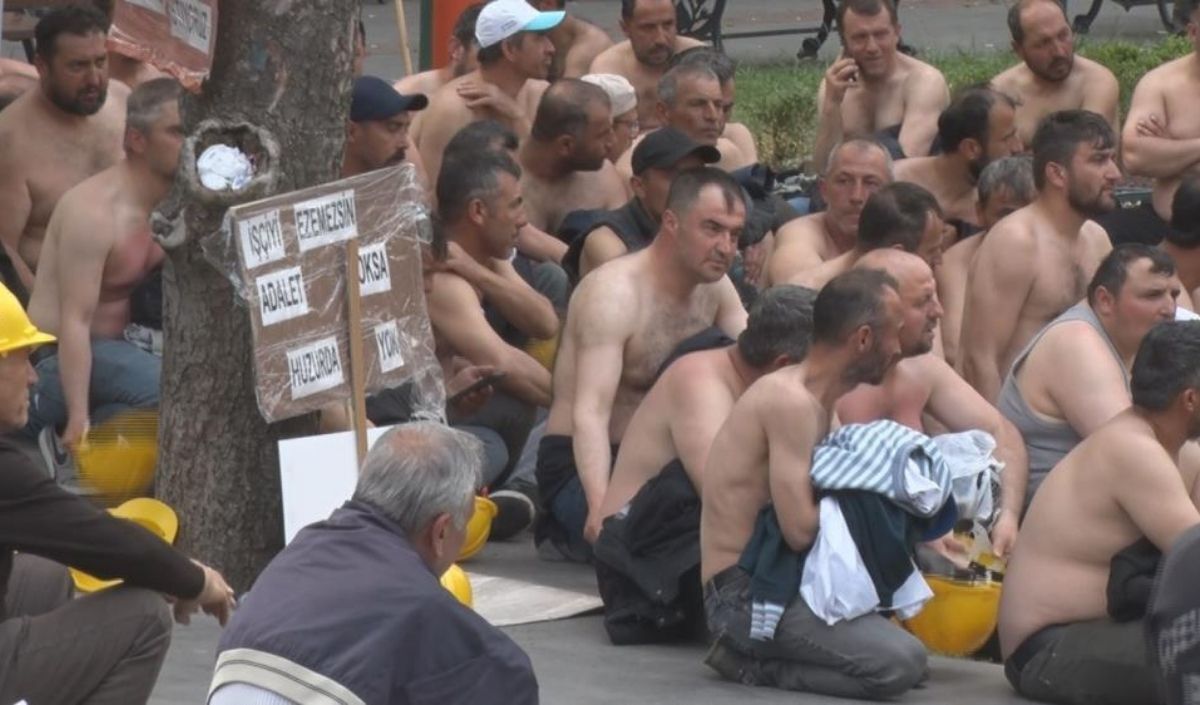 Maden Işçileri Grev (1)